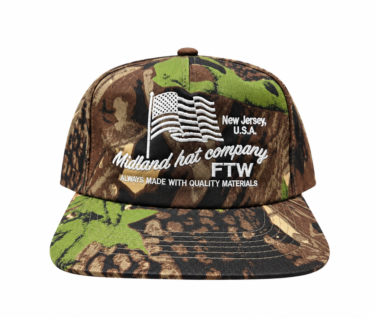 New Jersey Camo Hat