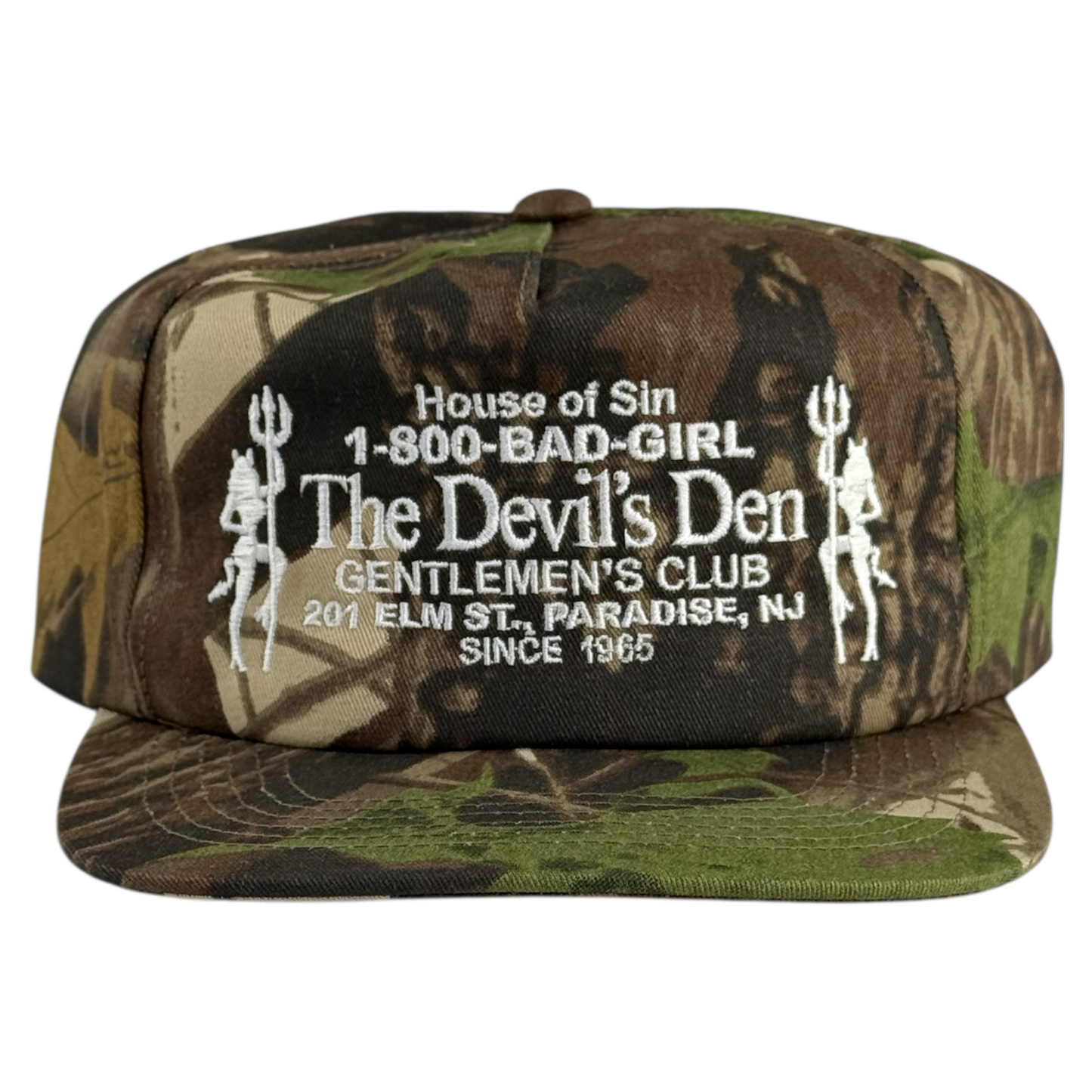 Camo Devils Den Hat
