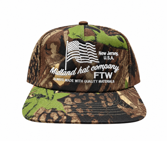 New Jersey Camo Hat